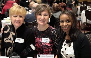 Three happy women picture