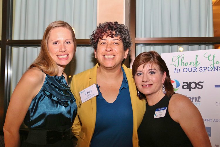 Three happy women picture