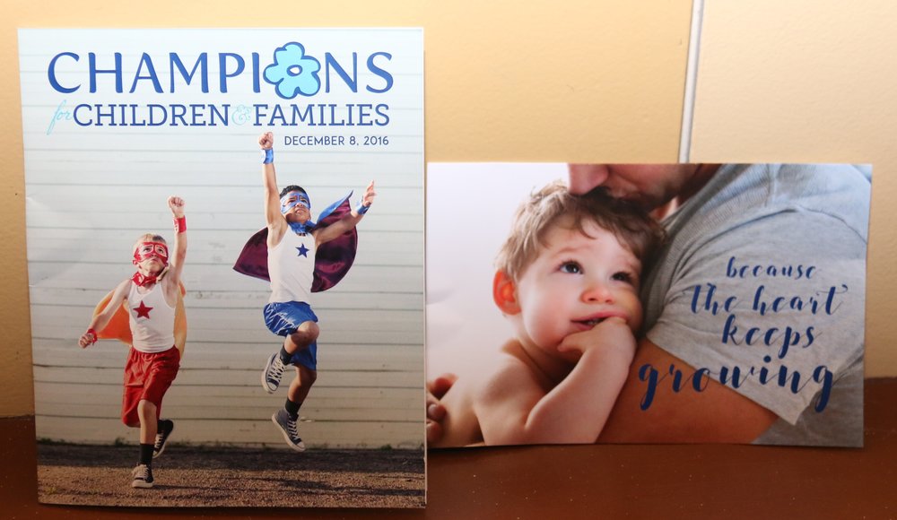 Champions Children Families standee