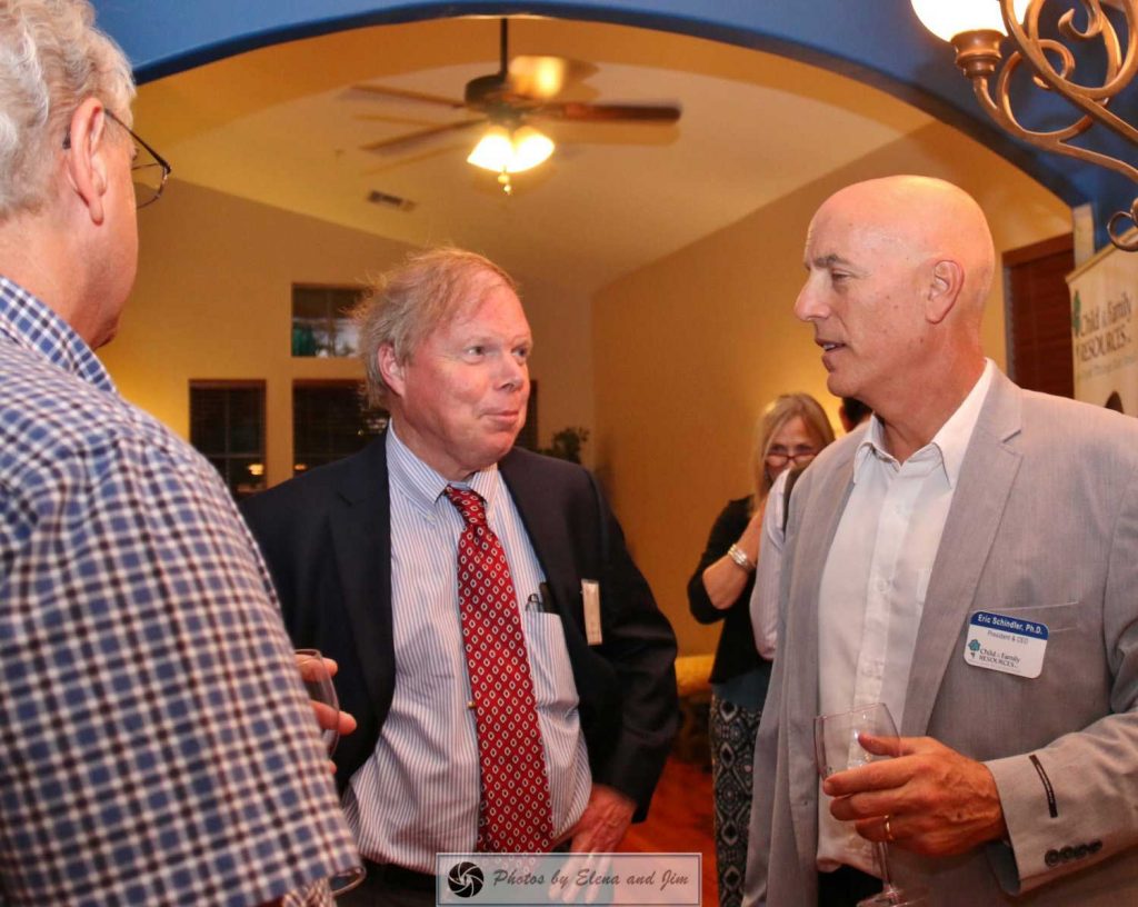 Three senior age man talking with each other