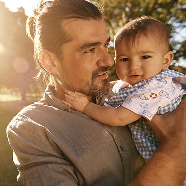 dad with child