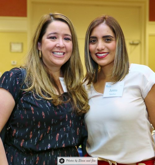 Two happy women picture