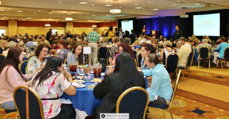 Party dinning hall with full of peoples