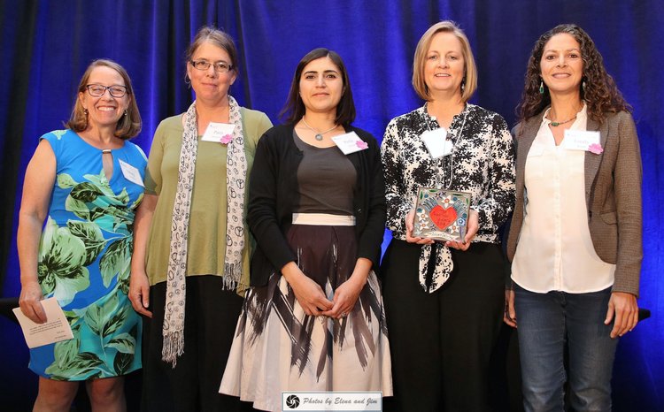 Five women group picture