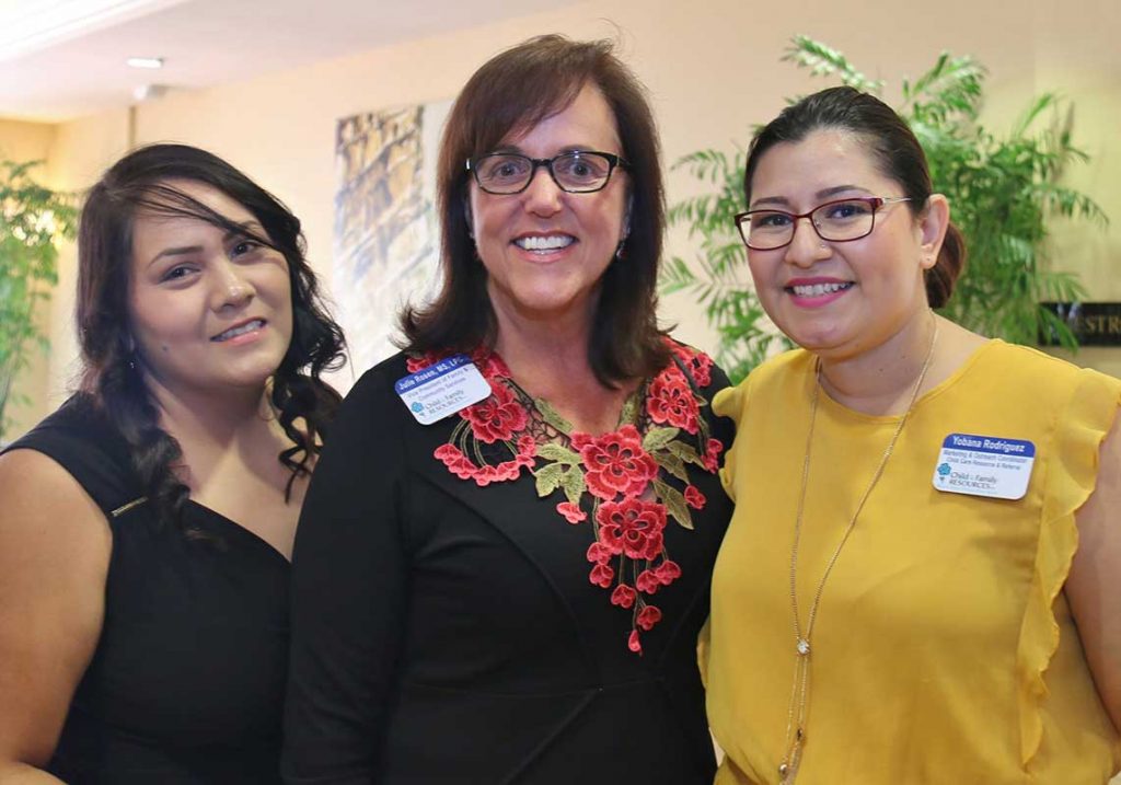 Three happy women picture