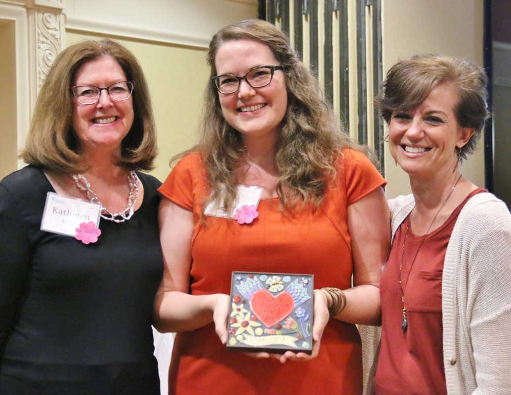 Three happy women picture