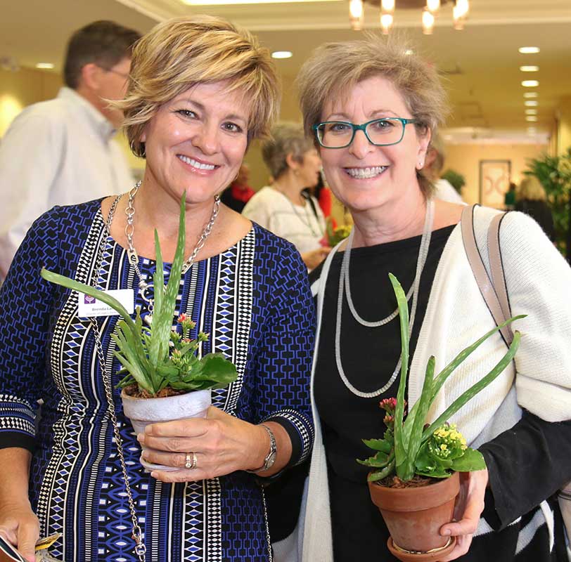 Two happy women