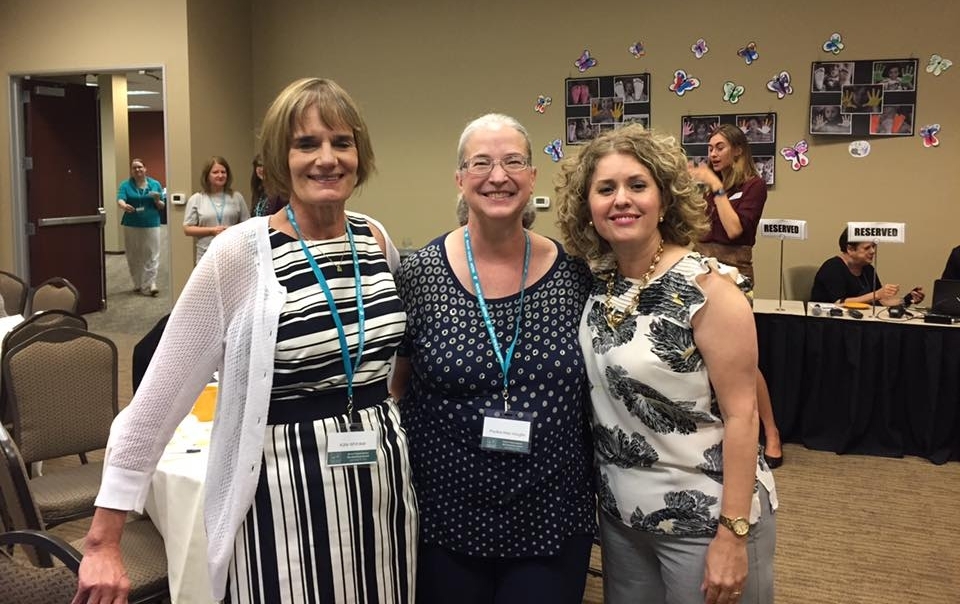 Three happy women's