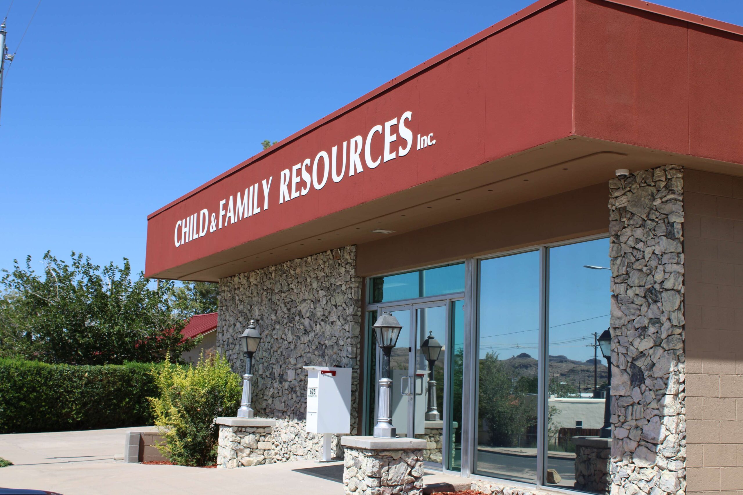 Outside of Child & Family Resources office in Kingman, AZ