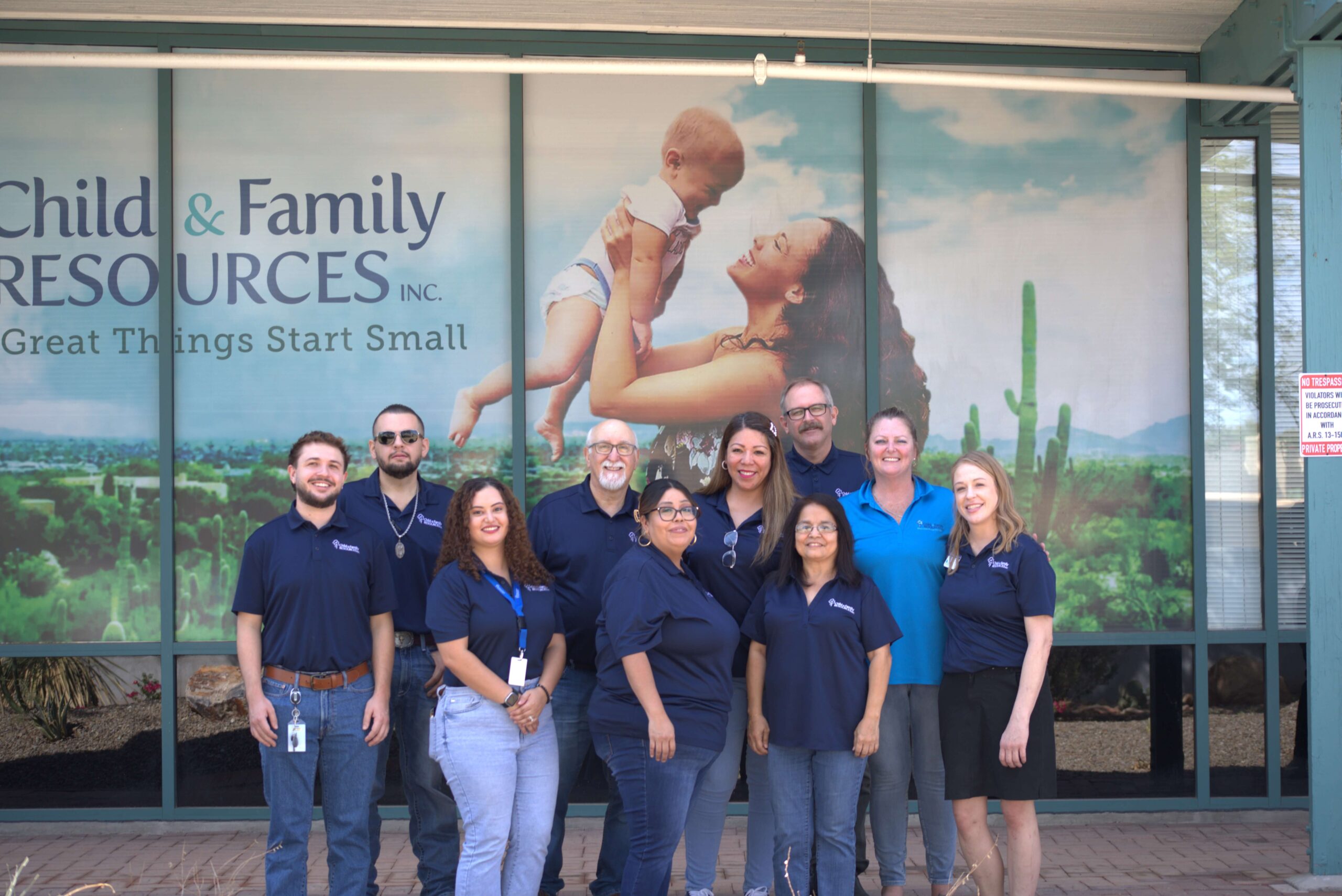 Staff of  Child & Family Resources office in Tucson, AZ